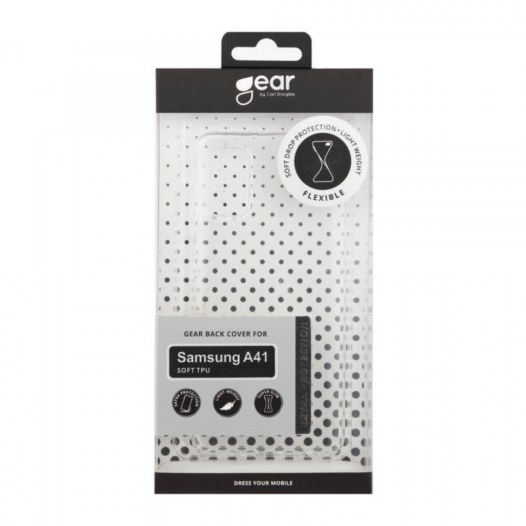 Gear Suojakuori TPU Läpinäkyvä - Samsung A41