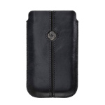 Samsonite Mobile Bag Dezir Leather Small Black Samsonite Mobile Bag Dezir Leather Small Black
