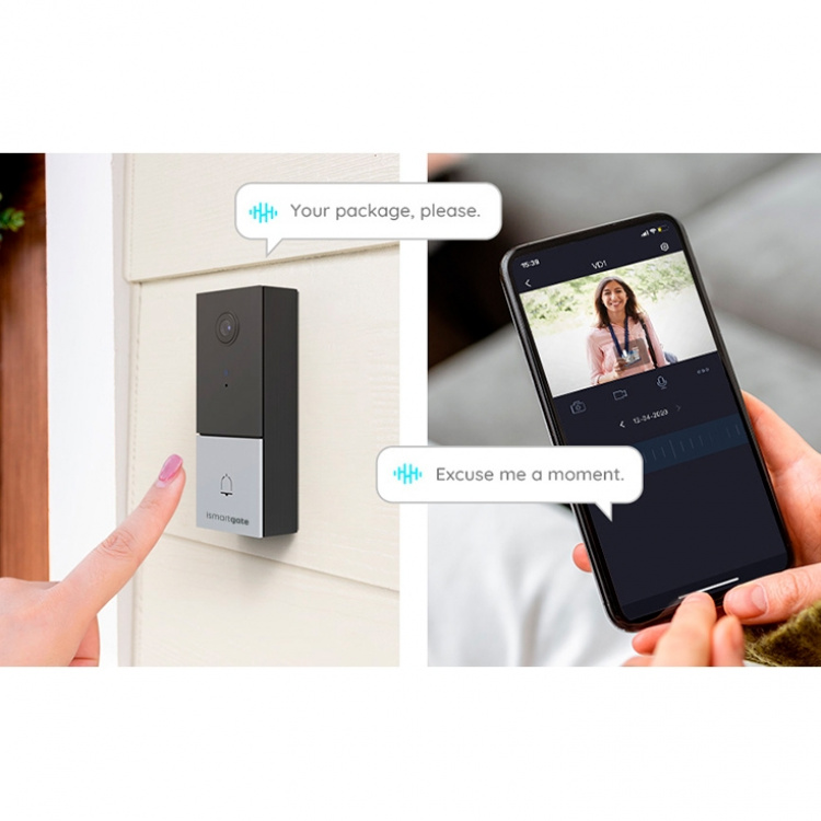 ISMARTGATE Doorbell Wired