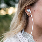 Radicover Säteilysuojatut, johdolliset In-Ear kuulokkeet mikrofonilla - TINKIÄ