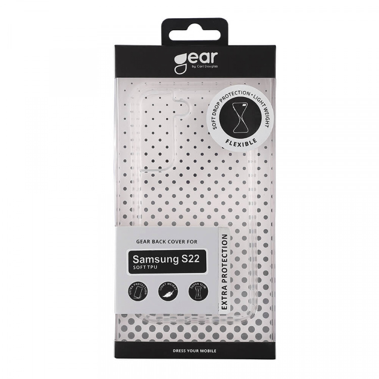 Gear Suojakuori TPU Läpinäkyvä - Samsung S22