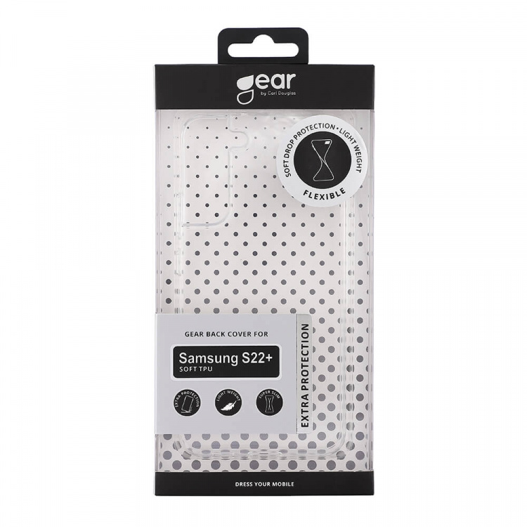 Gear Suojakuori TPU Läpinäkyvä - Samsung S22+