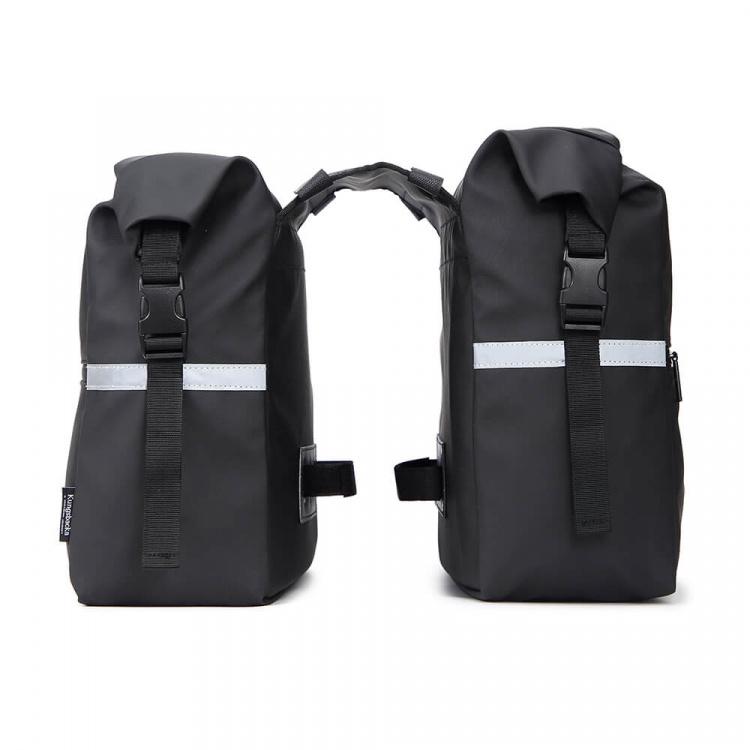 Kungsbacka Bikebag Gorm Double Carrier Black Kungsbacka Bikebag Gorm Double Carrier Black