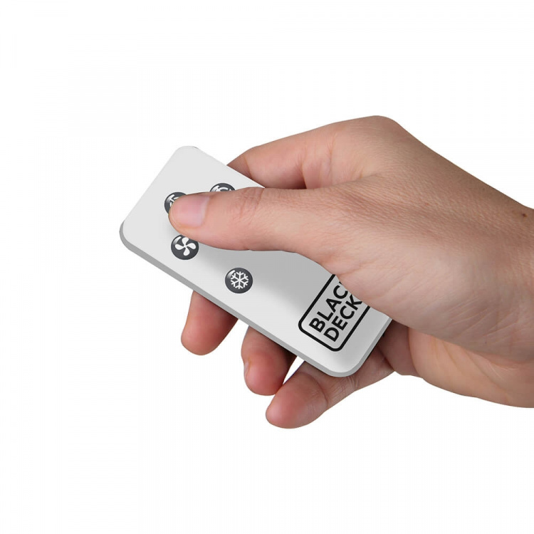 BLACK+DECKER Ilmanjäähdytin Led-näytöllä 65W Valkoinen