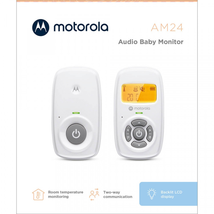 MOTOROLA Baby Monitor AM24 Audio MOTOROLA Baby Monitor AM24 Audio