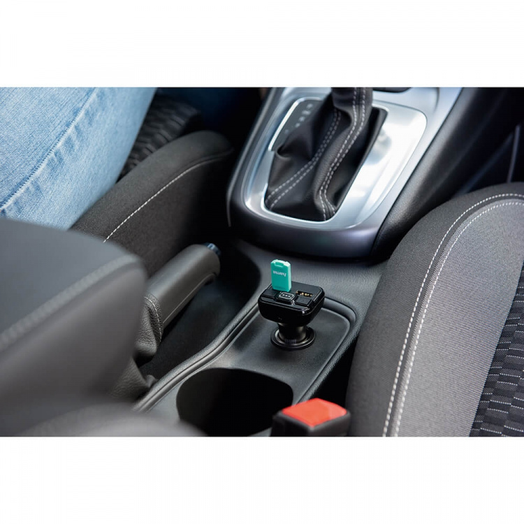 Hama FM-sändare AUX-IN och USB-IN