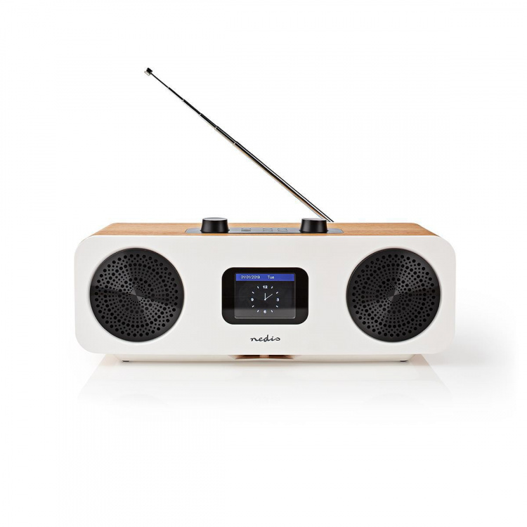 Nedis Internet Radio | Pöytämalli | Bluetooth® / Wi-Fi | DAB+ / FM / Internet | 2.4 