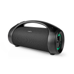 Nedis Bluetooth® Party Boombox | 6 tuntia | 2.0 | 150 W | Median toisto: AUX / USB | IPX5 | Linkitettävä | Kantokahva | Juhlavalot | Musta Nedis Bluetooth® Party Boombox | 6 tuntia | 2.0 | 150 W | Median toisto: AUX / USB | IPX5 | Linkitettävä | Kantokahva | Juhlavalot | Musta
