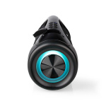 Nedis Bluetooth® Party Boombox | 6 tuntia | 2.0 | 150 W | Median toisto: AUX / USB | IPX5 | Linkitettävä | Kantokahva | Juhlavalot | Musta Nedis Bluetooth® Party Boombox | 6 tuntia | 2.0 | 150 W | Median toisto: AUX / USB | IPX5 | Linkitettävä | Kantokahva | Juhlavalot | Musta