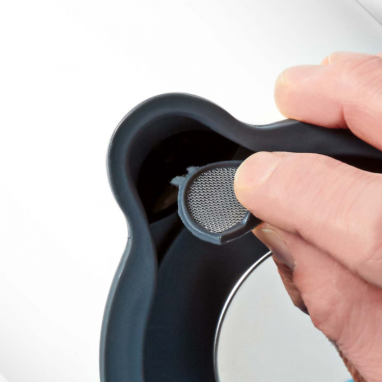 Nedis Vedenkeitin | 1.7 l | Soft-Touch | Valkoinen | Pyörivä 360 astetta | Piilotettu lämmityselementti | Strix® ohjain | Tyhjäksi kiehumisen suoja