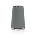 Nedis Vedenkeitin | 1.7 l | Soft-Touch | Harmaa | Pyörivä 360 astetta | Piilotettu lämmityselementti | Strix® ohjain | Tyhjäksi kiehumisen suoja