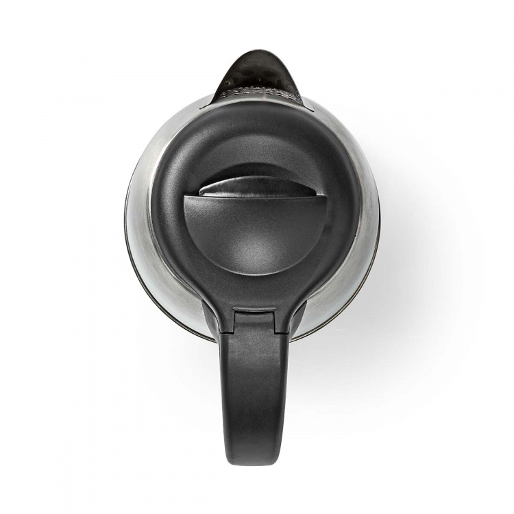 Nedis Vedenkeitin | 1.7 l | Ruostumaton Teräs | Alumiini / Musta | Pyörivä 360 astetta | Piilotettu lämmityselementti | Strix® ohjain | Tyhjäksi kiehumisen suoja