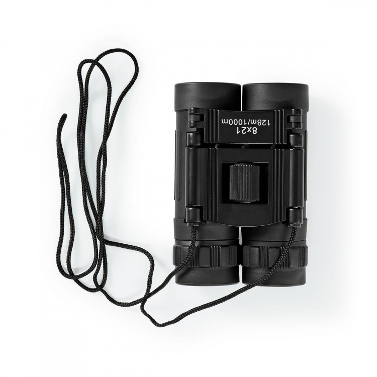 Nedis Binokulaari | Suurennus: 8 x | Objektiivin halkaisija: 21 mm | Näkökenttä: 128 m | Matkalaukku sisältyy | Musta
