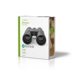 Nedis Binokulaari | Suurennus: 10 x | Objektiivin halkaisija: 42 mm | Näkökenttä: 96 m | Matkalaukku sisältyy | Musta