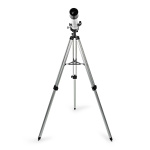 Nedis Kaukoputki | Aukko: 70 mm | Polttoväli: 700 mm | Finderscope: 5 x 24 | Maksimi työkorkeus: 125 cm | Tripod | Musta / Valkoinen
