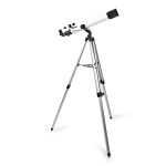 Nedis Kaukoputki | Aukko: 70 mm | Polttoväli: 700 mm | Finderscope: 5 x 24 | Maksimi työkorkeus: 125 cm | Tripod | Musta / Valkoinen