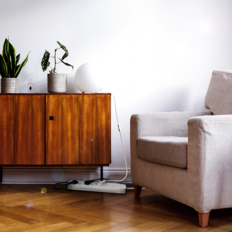 Grenuttag 5-vägs med fjärr 433