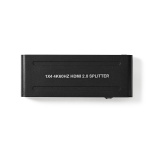 Nedis HDMI ™ Jakaja | 4-Porttinen port(s) | 4x HDMI™ Output | 4K@60Hz | 18 Gbps | Metalli | Antrasiitti