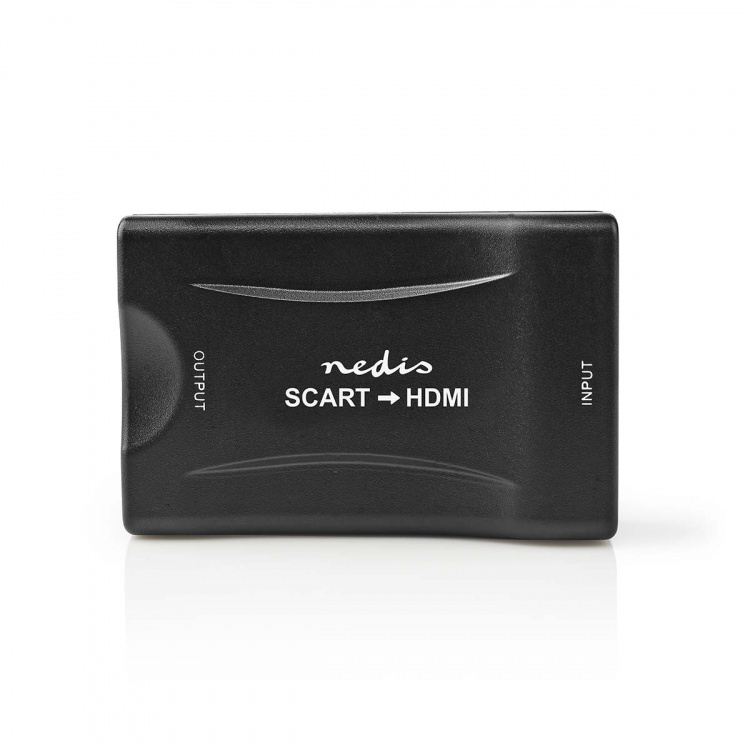 Nedis HDMI ™ Muunnin | SCART Female | 1x HDMI™ Output | Yksisuuntainen | 1080p | 1.2 Gbps | ABS-Muovi | Musta Nedis HDMI ™ Muunnin | SCART Female | 1x HDMI™ Output | Yksisuuntainen | 1080p | 1.2 Gbps | ABS-Muovi | Musta