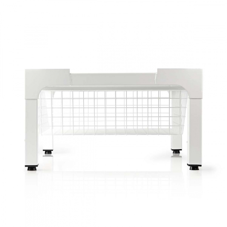 Nedis Jalusta Pesukoneelle / Kuivausrummulle | Lanka kori | 200 kg | Valkoinen