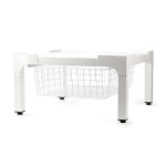 Nedis Jalusta Pesukoneelle / Kuivausrummulle | Lanka kori | 200 kg | Valkoinen