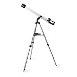 Nedis Kaukoputki | Aukko: 50 mm | Polttoväli: 600 mm | Finderscope: 5 x 24 | Maksimi työkorkeus: 125 cm | Tripod | Musta / Valkoinen Nedis Kaukoputki | Aukko: 50 mm | Polttoväli: 600 mm | Finderscope: 5 x 24 | Maksimi työkorkeus: 125 cm | Tripod | Musta / Valkoinen