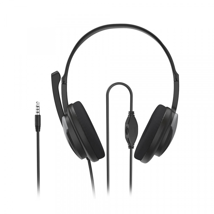 Hama Headset PC Office Stereo On-Ear HS-P100 V2 Black