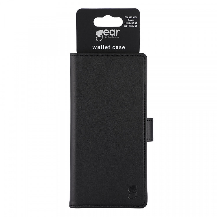 Gear Lompakko Musta - Xiaomi 11 Lite 5G