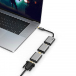 Hama Adapter USB-C 6in1 mini-DP HDMI VGA Hama Adapter USB-C 6in1 mini-DP HDMI VGA