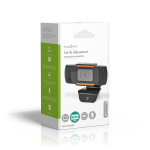 Nedis Nettikamera | Full HD@30fps | Kiinteä Kohdistus | Sisäänrakennettu mikrofoni | Musta Nedis Nettikamera | Full HD@30fps | Kiinteä Kohdistus | Sisäänrakennettu mikrofoni | Musta