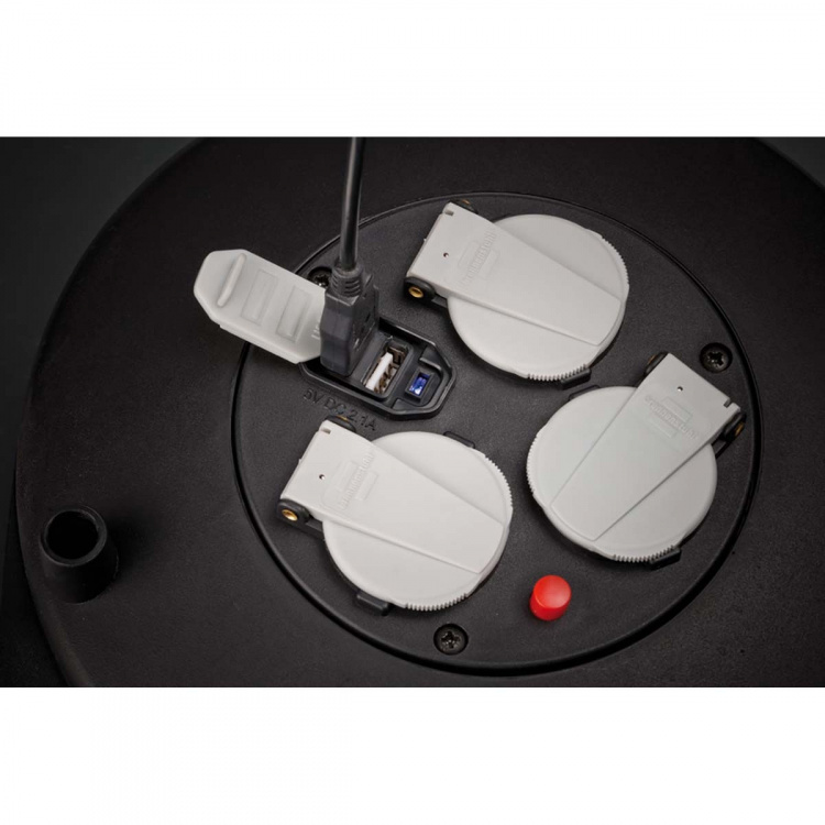 brennenstuhl Vario Line 4-tie sisäkaapelikela kotitalouskäyttöön 10 m kaapeli H05VV-F 3G1.5 IP20