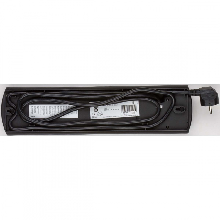 brennenstuhl Jatkopistorasia Primera-Line 10-Paikkaa 2.00 m Musta - Suojakosketin TYPE E brennenstuhl Jatkopistorasia Primera-Line 10-Paikkaa 2.00 m Musta - Suojakosketin TYPE E