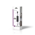 Nedis AC Yleisvirtalähde | 60 W | 6 - 16 V DC | 1.10 m | 5.0 - 5.2 A | 8 plug(s) | Musta