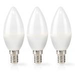 Nedis LED Lamppu E14 | Kynttilä | 2.8 W | 250 lm | 2700 K | Lämmin Valkoinen | Huurrettu | 3 kpl Nedis LED Lamppu E14 | Kynttilä | 2.8 W | 250 lm | 2700 K | Lämmin Valkoinen | Huurrettu | 3 kpl