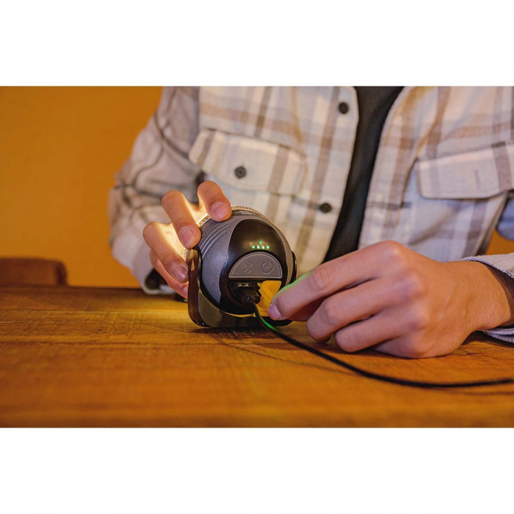 Brennenstuhl Ladattava LED-ulkovalolamppu OLI 310 AB Bluetooth®-kaiuttimella (Retkivalaisin magneetilla ja koukulla / Caravan Lamp ulkokäyttöön kaiuttimella 1x 3W, ladattava ja sis. USB-virtapankin)