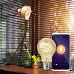 Nedis SmartLife LED Filamenttilamppu | E27 | 360 lm | 4.90 W | Lämpimästä kylmään valkoiseen | 1800 - 6500 K | Lasi | Android™ / IOS | polttimo | 1 kpl Nedis SmartLife LED Filamenttilamppu | E27 | 360 lm | 4.90 W | Lämpimästä kylmään valkoiseen | 1800 - 6500 K | Lasi | Android™ / IOS | polttimo | 1 kpl