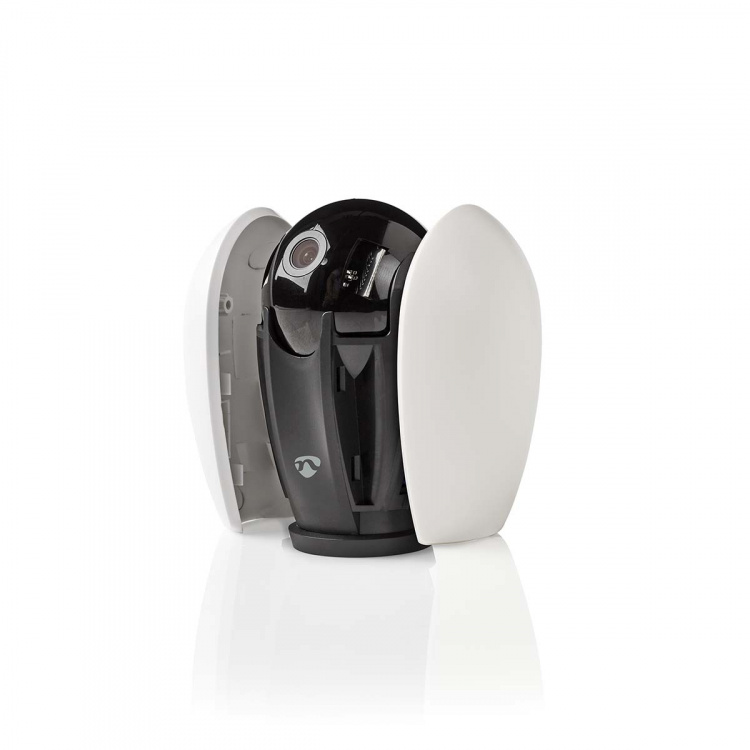 Nedis SmartLife Sisäkamera | Full HD 1080p | Kääntö/kallistus | MicroSD (ei sisälly) / Pilvipalvelutallennus (valinnainen) | Liiketunnistimella | Yökuvaus | Tummanharmaa / Valkoinen Nedis SmartLife Sisäkamera | Full HD 1080p | Kääntö/kallistus | MicroSD (ei sisälly) / Pilvipalvelutallennus (valinnainen) | Liiketunnistimella | Yökuvaus | Tummanharmaa / Valkoinen