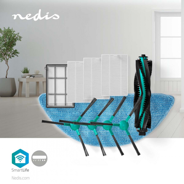 Nedis Pölynimurin Varaosa | Sopii laitteeseen: WIFIVCL001CBK | HEPA Filter | H12 Nedis Pölynimurin Varaosa | Sopii laitteeseen: WIFIVCL001CBK | HEPA Filter | H12