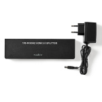 Nedis HDMI ™ Jakaja | 8-Porttinen port(s) | 8x HDMI™ Output | 4K@60Hz | 18 Gbps | Metalli | Antrasiitti Nedis HDMI ™ Jakaja | 8-Porttinen port(s) | 8x HDMI™ Output | 4K@60Hz | 18 Gbps | Metalli | Antrasiitti