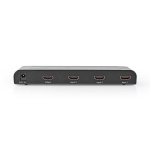 Nedis HDMI ™ Kytkin | 3-Porttinen port(s) | 3x HDMI™ Input | 1x HDMI™ Output | 4K@60Hz | 18 Gbps | Kauko-ohjattu | Metalli | Antrasiitti Nedis HDMI ™ Kytkin | 3-Porttinen port(s) | 3x HDMI™ Input | 1x HDMI™ Output | 4K@60Hz | 18 Gbps | Kauko-ohjattu | Metalli | Antrasiitti
