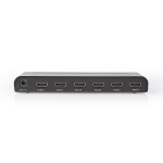Nedis HDMI ™ Kytkin | 5-Porttinen port(s) | 5x HDMI™ Input | 1x HDMI™ Output | 4K@60Hz | 18 Gbps | Kauko-ohjattu | Metalli | Antrasiitti Nedis HDMI ™ Kytkin | 5-Porttinen port(s) | 5x HDMI™ Input | 1x HDMI™ Output | 4K@60Hz | 18 Gbps | Kauko-ohjattu | Metalli | Antrasiitti