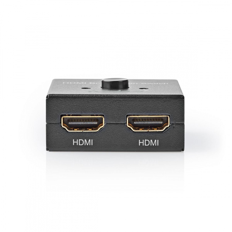Nedis HDMI ™ Kytkin | 3-Porttinen port(s) | 1x HDMI™ Input / 2x HDMI™ Input | 1x HDMI™ Output / 2x HDMI™ Output | 4K@60Hz | 6 Gbps | Metalli | Antrasiitti Nedis HDMI ™ Kytkin | 3-Porttinen port(s) | 1x HDMI™ Input / 2x HDMI™ Input | 1x HDMI™ Output / 2x HDMI™ Output | 4K@60Hz | 6 Gbps | Metalli | Antrasiitti