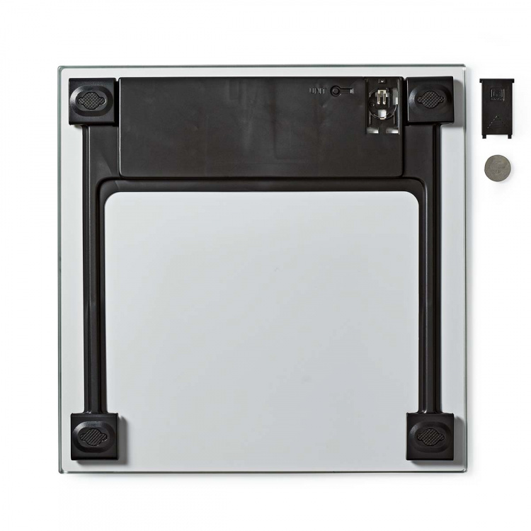 Nedis Henkilövaaka | Digitaalinen | Valkoinen | Karkaistu Lasi | Maksimi punnituskyky: 150 kg