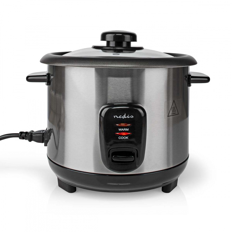 Nedis Riisinkeitin | 1 l | 400 W | Tarttumaton pinnoite | Irrotettava kulho | Automaattinen sammutus