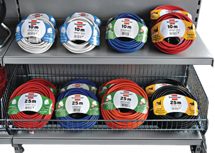 brennenstuhl Virtajatkojohto 10.00 m H05VV-F 3G1.5 IP20 Valkoinen