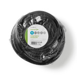 Nedis Jatkojohto Ranska M - Ranska F | Tyyppi F (CEE 7/7) | Maadoitettu Virtaliitin | 20.0 m | 3680 W | 250 V - 50/60 Hz | Maadoituksen tyyppi: Sivukontaktit | Pistokannan kulma: 90 ° | IP44 | H07RN-F 3G1.5 | Laitteen lähtövirran liittimet: 1 | Musta Nedis Jatkojohto Ranska M - Ranska F | Tyyppi F (CEE 7/7) | Maadoitettu Virtaliitin | 20.0 m | 3680 W | 250 V - 50/60 Hz | Maadoituksen tyyppi: Sivukontaktit | Pistokannan kulma: 90 ° | IP44 | H07RN-F 3G1.5 | Laitteen lähtövirran liittimet: 1 | Musta