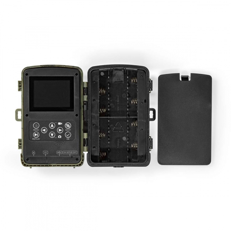 Nedis Riistakamera | 4K@10fps | 48.0 MPixel | 4 MPixel CMOS | IP66 | Musta heijastamaton infrapuna | Yökuvaus | Katselukulma: 90 ° | Liiketunnistin | Tunnistuskulma: 60 ° | Tunnistusalue: 20.0 m | Näytön koko: 2.3 