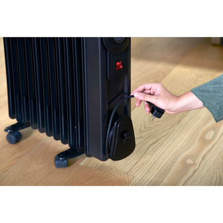 BLACK+DECKER Oil Heater 2000W Black BLACK+DECKER Oil Heater 2000W Black