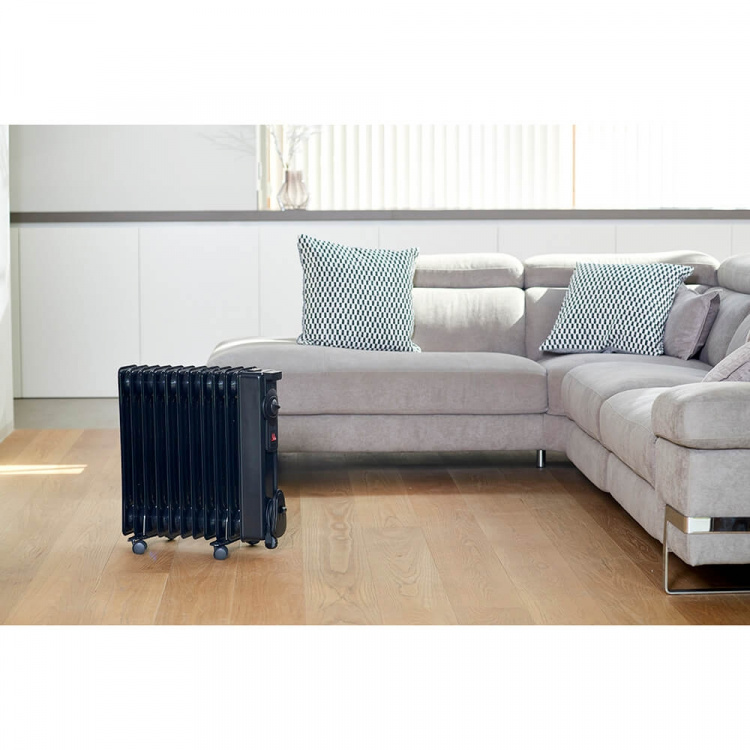 BLACK+DECKER Oil Heater 2000W Black BLACK+DECKER Oil Heater 2000W Black