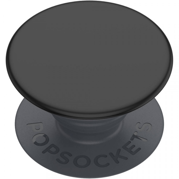 POPSOCKETS Basic Black Grip Jalustatoiminnolla Basic